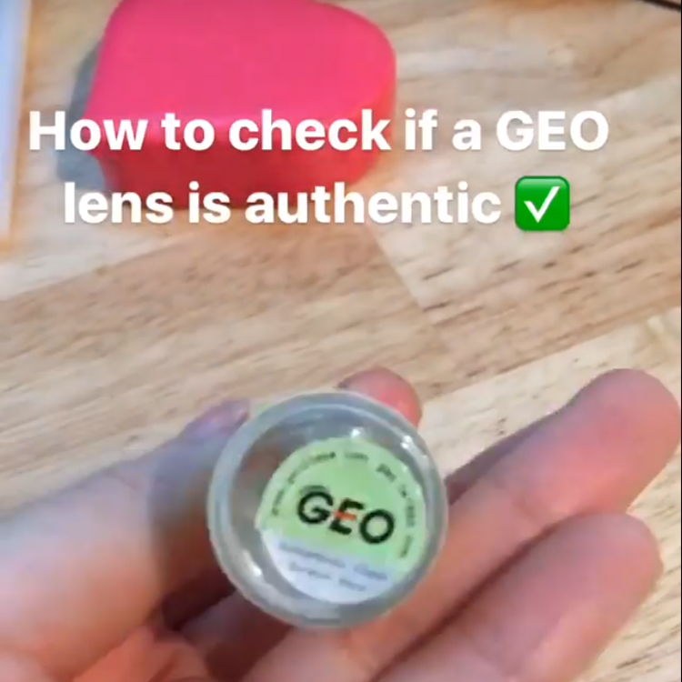 How to Check if a GEO lens is Authentic