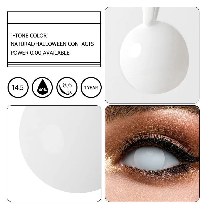EyeLensy Blind White  | 1 Year