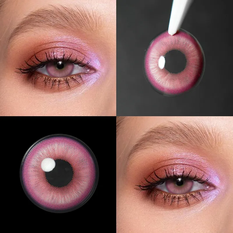 EyeLensy Magic Coral Berry | 1 Year