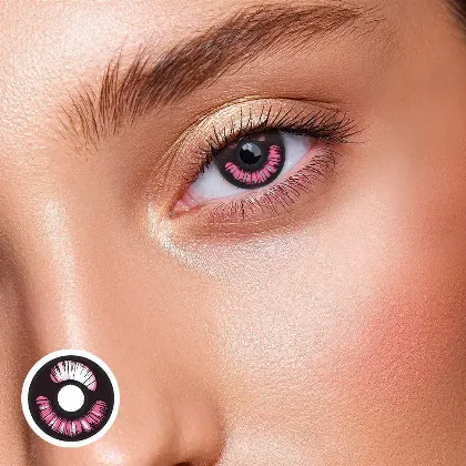 EyeLensy Sweet Poppy Magenta | 1 Year