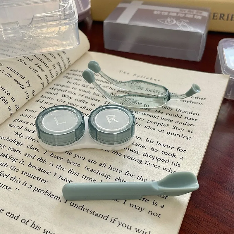 Contact Lens Wearing Tool(Silicone Soft Tweezer Stick Set) | Accessory