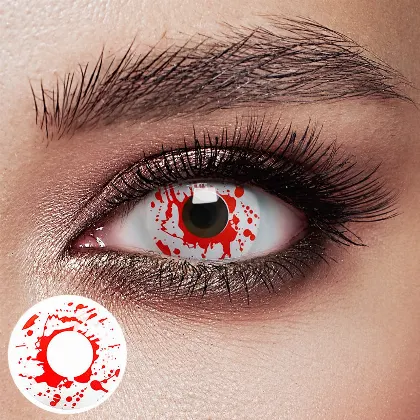 EyeLensy White Blood  | 1 Year