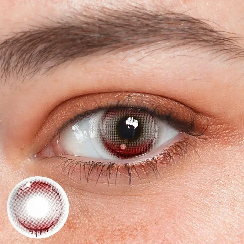 EyeLensy Crimson Frost | 1 Year