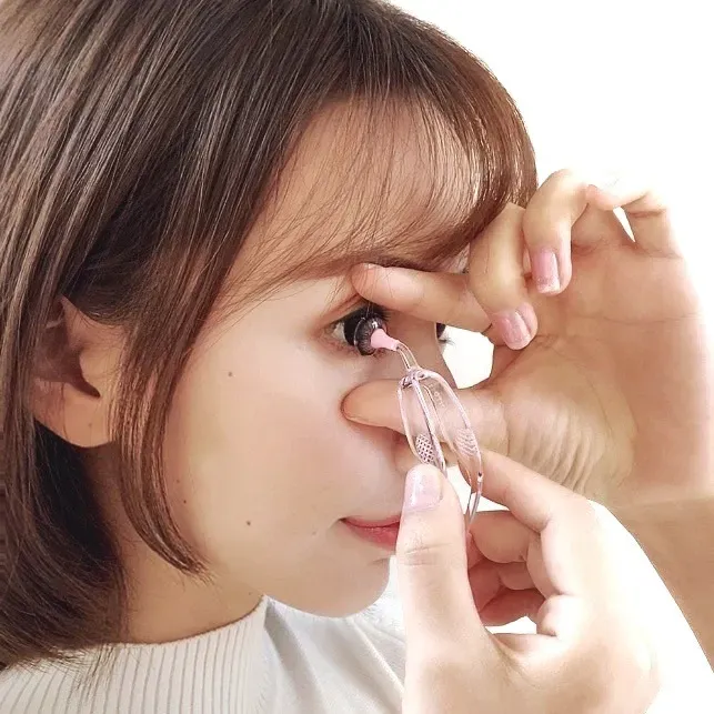 Contact Lens Wearing Tool(Silicone Soft Tweezer Stick Set) | Accessory