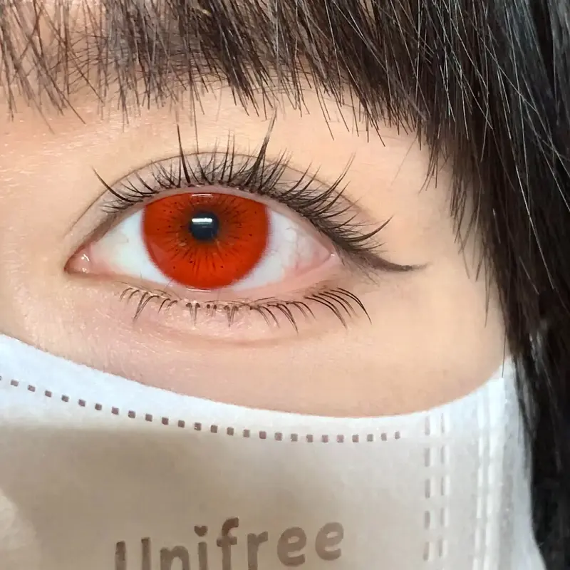 EyeLensy Mysteria Red | 6 Months