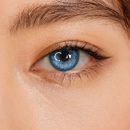 EyeLensy Shimmer Blue | 1 Year